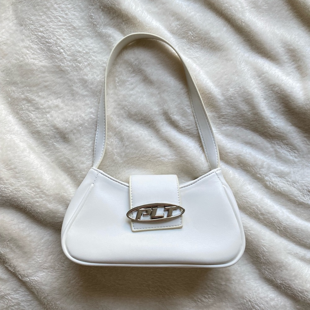 PLT SILVER BUCKLE MINI BAG